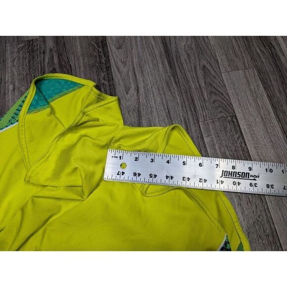 (3/$27)Adidas Size Small Pull On Clima Lite Elastic Waist Yellow Athletic Shorts - Picture 8 of 10
